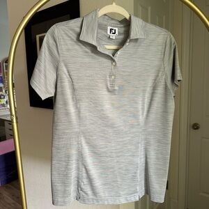 FootJoy Women’s Light Gray Golf Polo